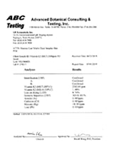 USP test method report